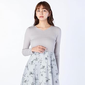 Amazon.co.jp: [レッセパッセ] カジュアルドレス フラワー